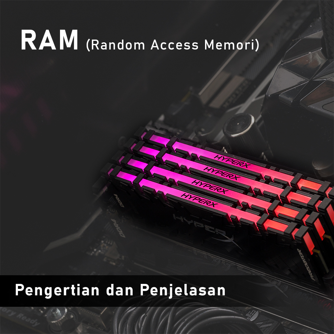Pengertian Memori akses acak (RAM : Random Access Memory)